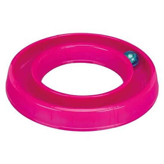 Trixie Hračka pro kočky skládací dráha pro závod míčků 65x31cm