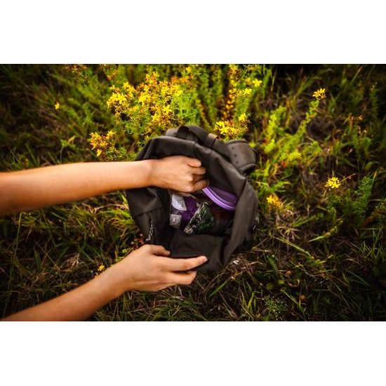 Amarago silikonová skládací miska 1000ml fialová