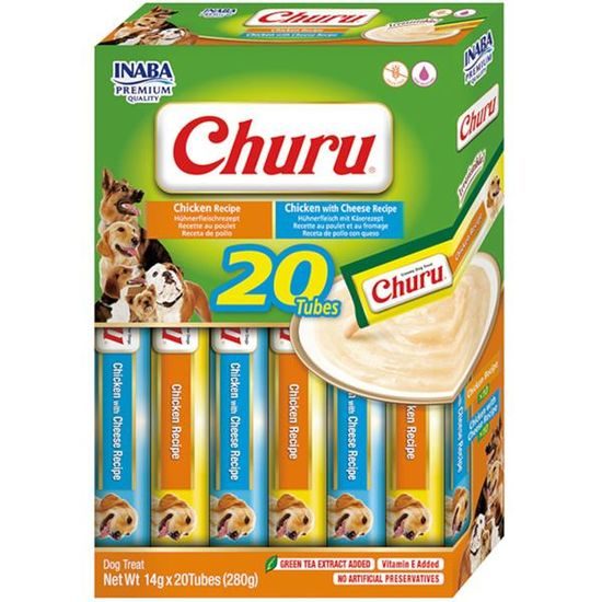 Inaba Churu dog snack kuře multipack 20x14g