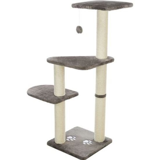 Trixie Škrabadlo ALTEA 3 podesty 117cm/ø9cm platinově šedá