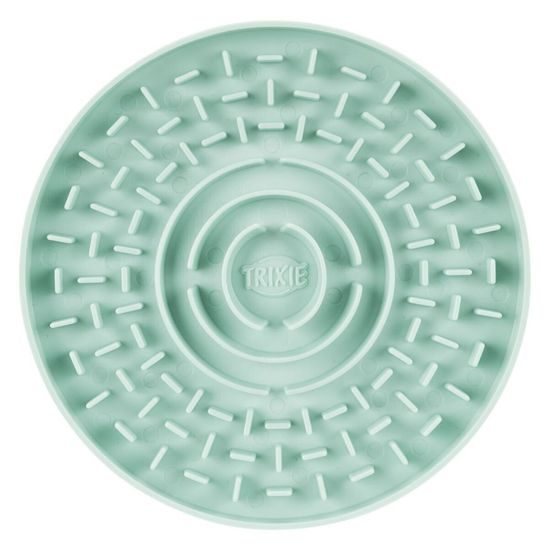 Trixie JUNIOR lízací talířek na pamlsky/paštiky mátová