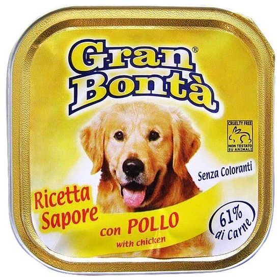 Monge GRAN BONTA paštika s kuřecím masem pro psy 150g