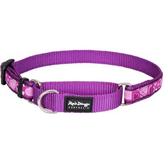 Red Dingo Obojek polostahovací 2cm x 33-50cm