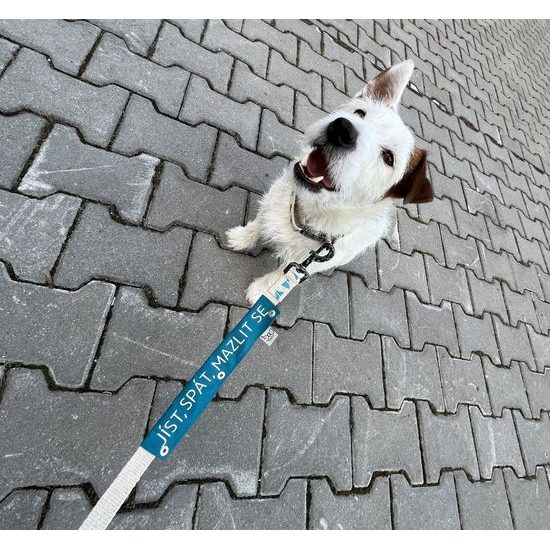 FUNKY DOG Návlek na vodítko originální nápisy