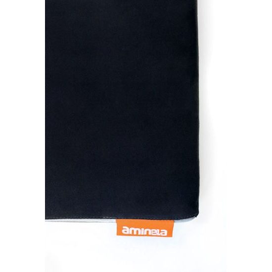 Matrace Aminela 120x80x10cm Half and Half černá/šedá