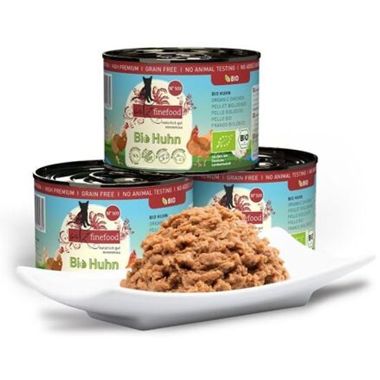 Catz finefood Konzerva CF Bio No.503 s kuřecím masem 200 g