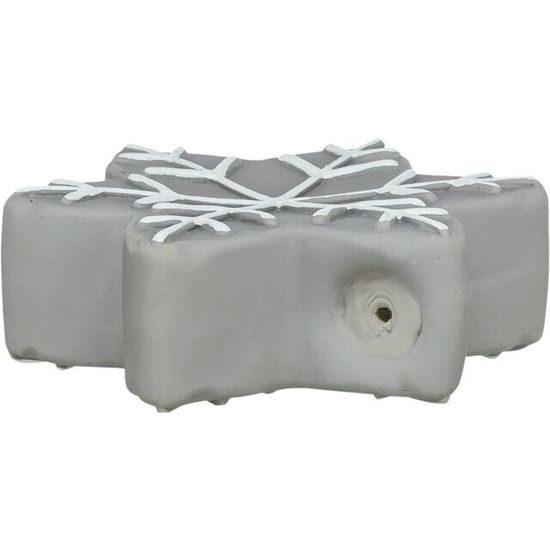 Trixie Vánoční hvězdička se zvukem 10 cm latex šedá