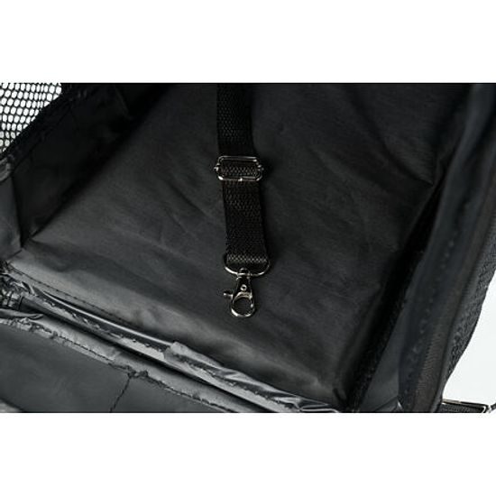 Trixie Nylonová přepravní taška RYAN 26×27×47cm (max 6kg) černá