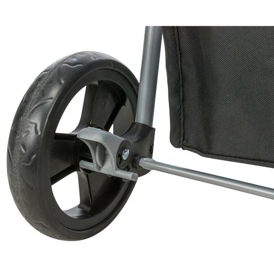Trixie Kočárek pro psy BUGGY rychlosklápěcí 47x100x80cm nosnost do 15 kg šedá