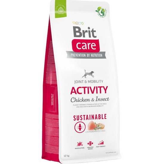 Brit Care Dog Sustainable Activity Chicken+Insect 12 kg