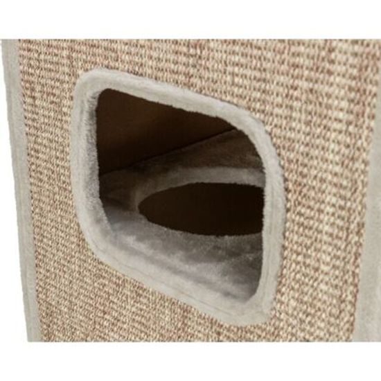 Trixie Škrabací věž JUNO 3 patra 116cm šedá