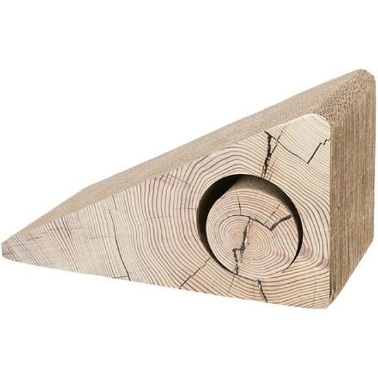 Trixie Škrabací rampa s vytahovacím válcem tyrkysová 48cm