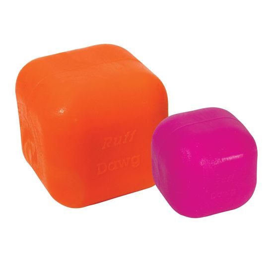 Ruff Dawg nezničitelná hračka pro psy kostka 8,9cm pro velké psy nad 18 kg