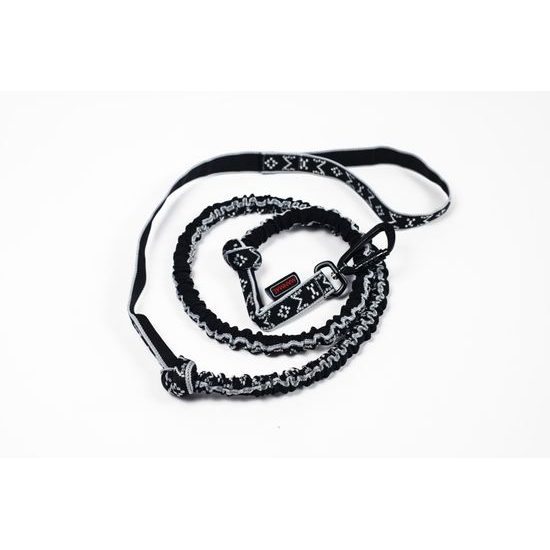 Manmat CELOODPRUŽENÁ šňůra s ALU karabinou