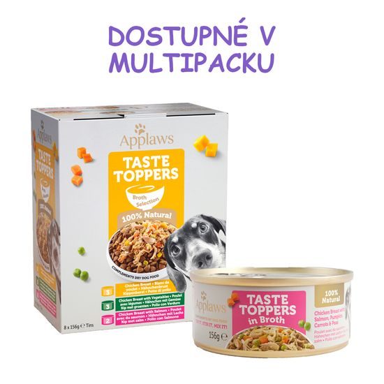 Applaws konzerva Dog Taste Toppers Broth