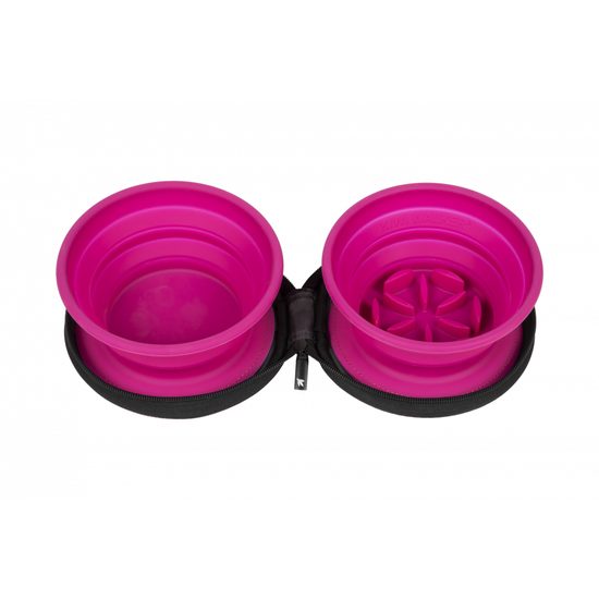KIWI WALKER Cestovní zpomalovací dvojmiska SLOWFEEDER 700 ml