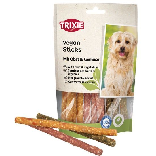 Trixie Vegan Sticks veganské tyčinky s ovocem a zeleninou 100 g