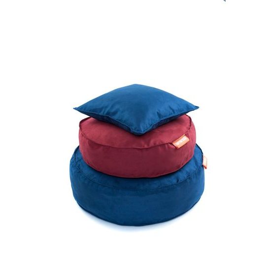 Kulatý pelíšek Aminela Full comfort 50/12 modrá