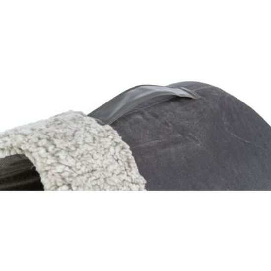 Trixie Kukaň CALIDA 50x30x35cm s tepelně reflexní vložkou šedá/bílo-černá