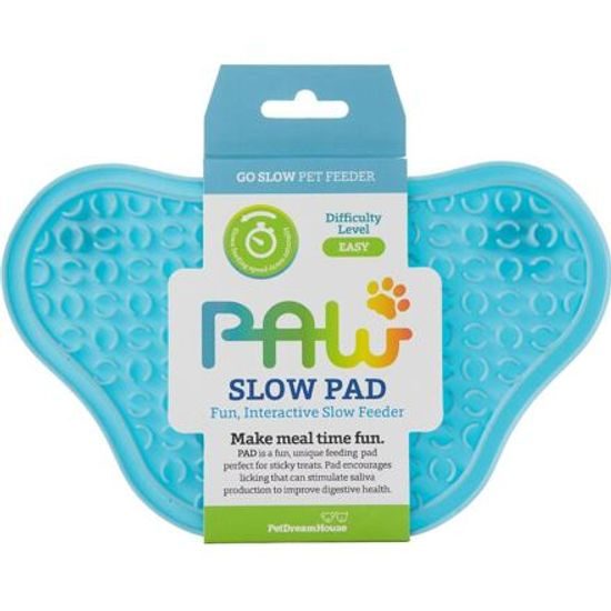 PetDreamHouse lízací podložka Paw Lick Pad modrá