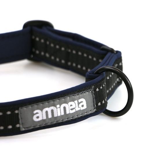 Aminela klasik obojek Sport & City 25mm/35-70cm modrá
