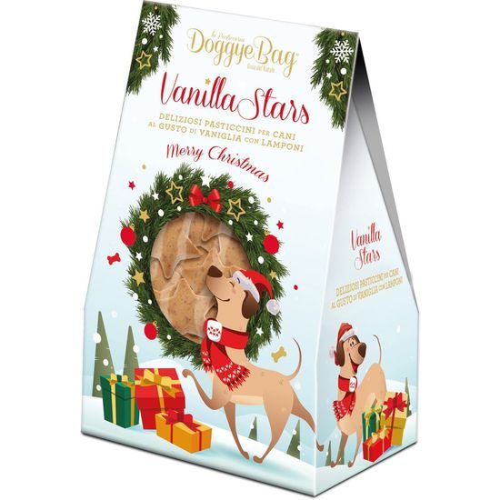 DoggyeBag Vanilla Stars s vanilkou a malinou 180 g