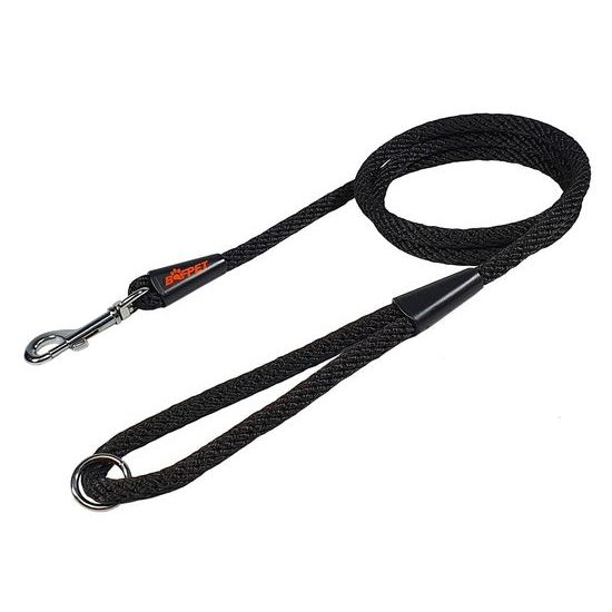 BAFPET Lanové vodítko SPIRÁLA 10mm černá