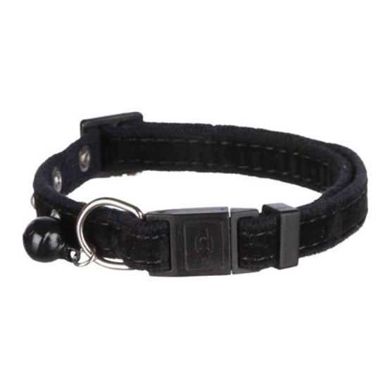 Trixie Obojek pro kočku semišový s ozdobou