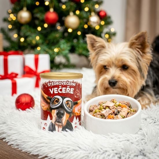 Akinu Štědrovečerní večeře pro psy 400 g