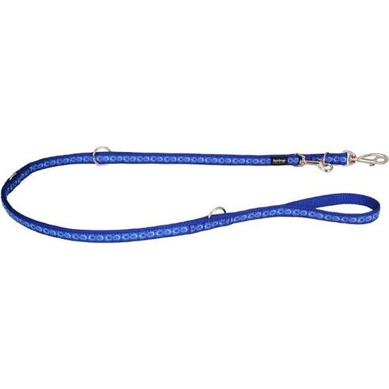 Red Dingo vodítko přepínací Cosmos Blue 15 mm x 2 m
