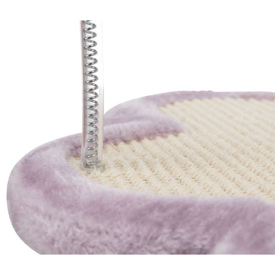 Trixie JUNIOR škrabadlo packa s kuličkou na pružině a gumičce 40 x 38 cm