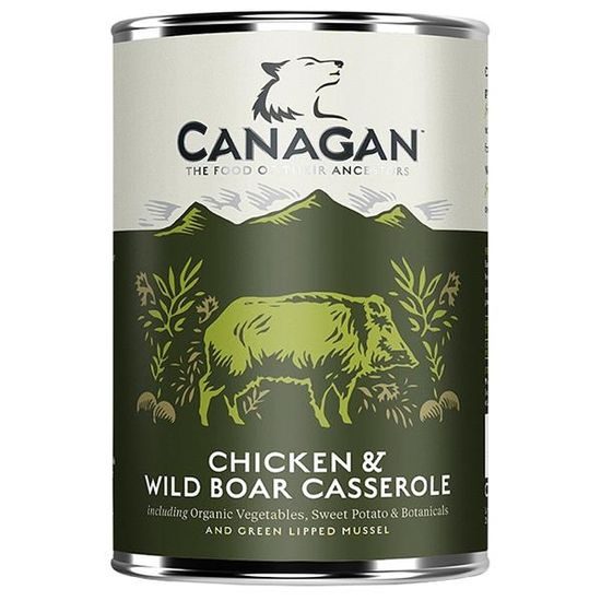 Canagan Canagan Dog konzerva Kuře a Divočák 400 g