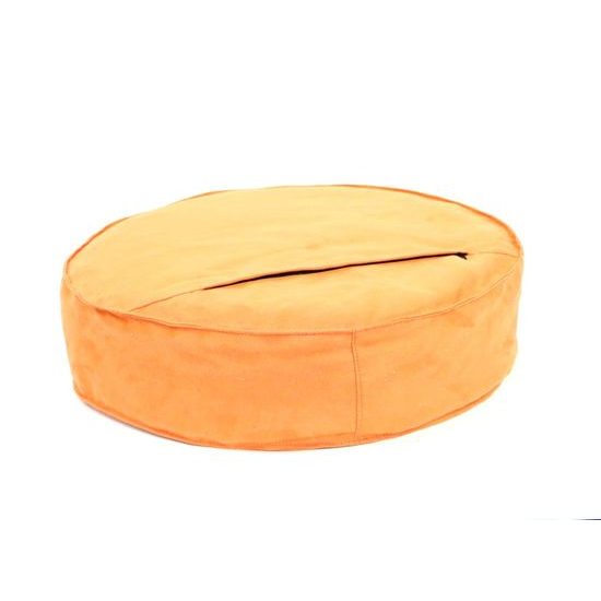 Kulatý pelíšek Aminela Full comfort 60/15cm oranžová