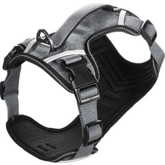 Flamingo Postroj nylon Heron šedý 2x36-48cm