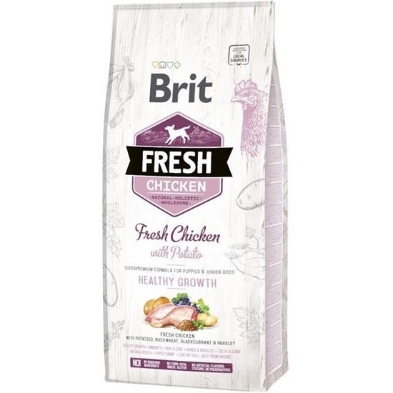 Brit Fresh Puppy Chicken Growth with Potato 12 kg
