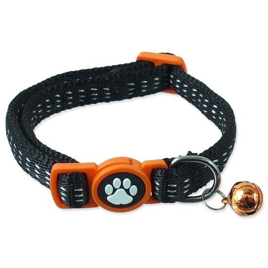 Magic Cat Obojek Nylon XS černý 1x19-31cm