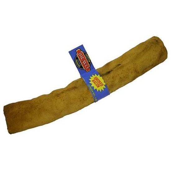 Bravo Rolka z hovězí kůže Bacon slanina 22 cm