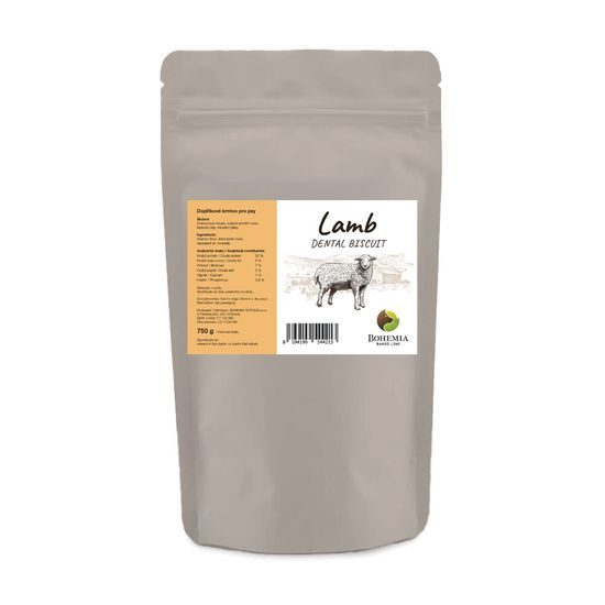 BOHEMIA BAKED Lamb Dental Biscuit 750g