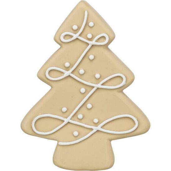 Trixie Vánoční stromeček bez zvuku 13 cm latex béžová