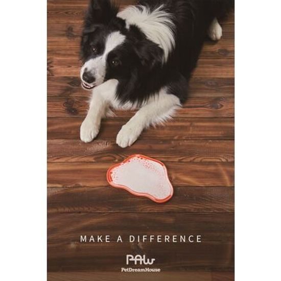 PetDreamHouse lízací podložka Paw Lick Pad oranžová