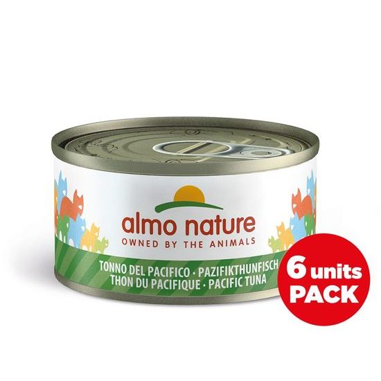 Almo Nature HFC Natural Megapack Pacifický tuňák 6x70g