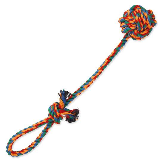 Dog fantasy Hračka přetahovadlo házecí barevné 45cm