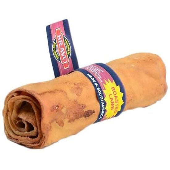 Bravo Rolka z hovězí kůže Lamb jehněčí 14 cm