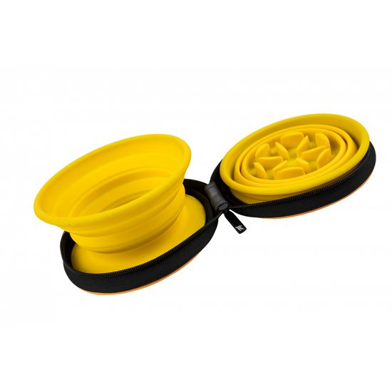 KIWI WALKER Cestovní zpomalovací dvojmiska SLOWFEEDER 700 ml