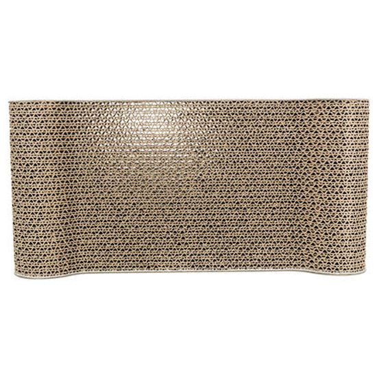 Trixie JUNIOR škrabací karton 38x6x18cm světle šedý