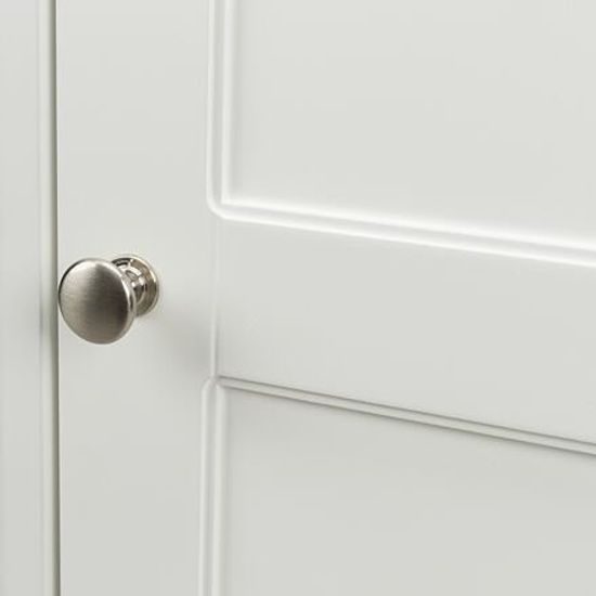 Trixie XL domek na kočičí toaletu 2 poličky MDF 53x90x58cm bílá