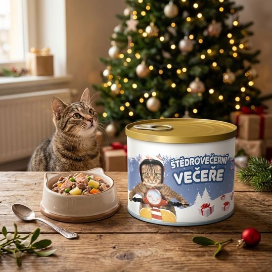 Akinu Štědrovečerní večeře pro kočky 200 g