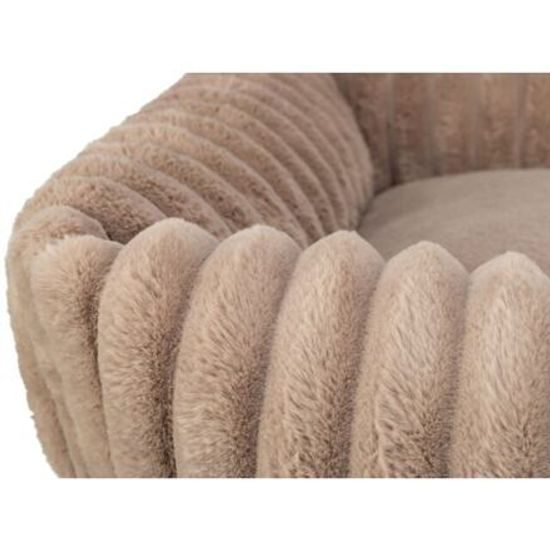 Trixie Pelech LONNI obdélníkový manšestrový plyš béžový