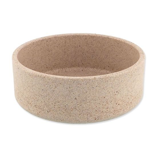 Dog fantasy Miska EcoStyle béžová 12cm, 350ml