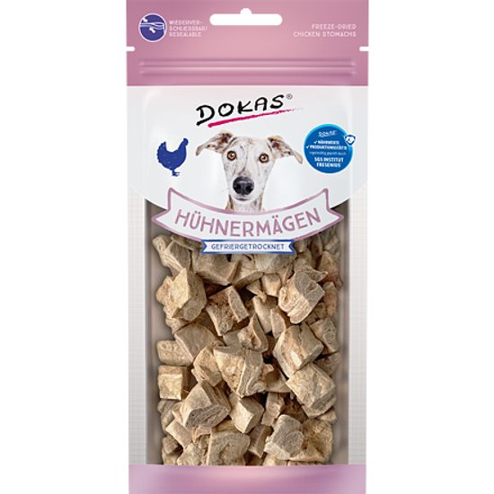 Dokas Mrazem sušené kuřecí žaludky 20 g